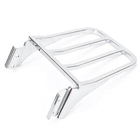Nomura 550714219934 Chrome Rear Seat Luggage Rack Carrier For Harley Sportster Xl883 1200 2004-2017
