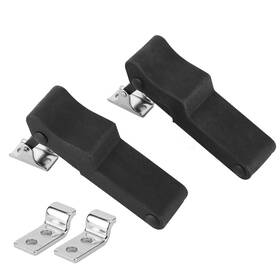 Nykkola Terisasskn8t5u3i7o1626 2pcs Front Storage Rack Rubber Latch Fit For Polaris Sportsman 2 Pack Black