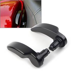 Obox 550718937537 1pair Black Hard Saddlebag Latch Levers Lid Lifter For Harley Street Glide 14-22