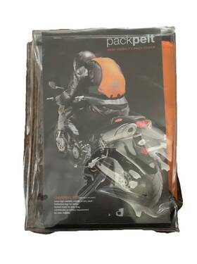 110120.205 Ogio High Visibility Orange Pack Cover For Motorcycle Riding. Reflective Logo