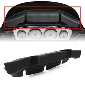 Oneclubaa 550755948374 Fairing Pouch Windshield Bag 3 Pocket Black For Harley Touring 96-13