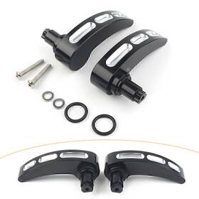 Oneclubaa 612056914141 Saddlebag Lid Lifter Latch Levers For Harley Road Glide 14-17 Alu Motor Us