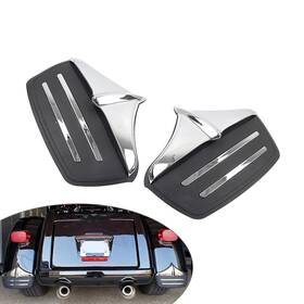 Onlyonee 550754392741 Rear Mudguard Mud Flaps Fit Harley Tri Glide Flhtcutg 11-23 Street Trikes