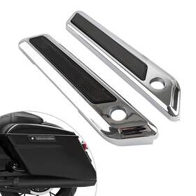 Onlyonee 550755985089 Saddle Bag Hinge Latch Covers For Harley Touring Electra Glide Road King 2014-up