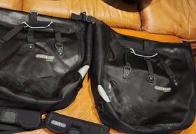 Ortleib 013051057882 Lot Of 2 - Ortlieb Waterproof Dry Bag Weatherproof Side Bike Motorcycle Verynice