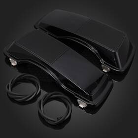 B442hlooo16ooo1x Oumurs Vivid Saddlebag Speaker Lids For Harley Electra Street Glide Road King 1993-2013