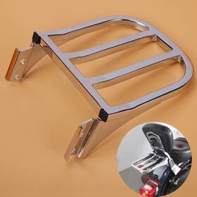 Mpp2145hlooooo2705-4f Oumurs Bar Sissy Backrest Luggage Rack For Harley Heritage Softail Sportster 1200