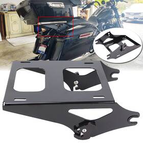 Mpphlooooo8019-bk-3f Oumurs Us Black Two-up Tour Pack Pak Mount Luggage Rack For Harley Ultra Limited 2014
