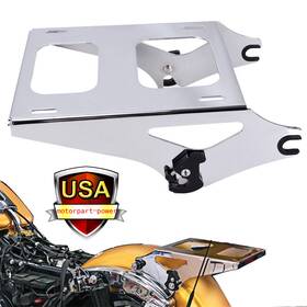 Mpphlooooo8019-ch-2f Oumurs Two Up Mounting Rack Fit For Harley Touring Tour Pak Road King Flhx 2014-2024