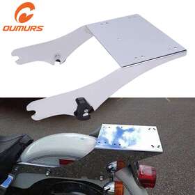 Omslhooo8011-ch-3 Oumurs Razor Chopped King Trunk Mount Rack For Harley Touring Tour Pak Pack 97-08 2001