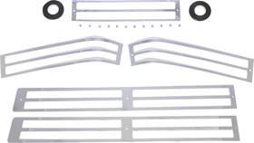 45-8918-bc9 Parts Unlimited Saddlebag Lens Grille Set -