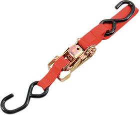 899005 Parts Unlimited Pu Ratcheting Tie-down Heavy Duty 6ft L X 1 Inch W Red