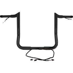 Mbbpw-14 Paul Yaffes Bagger Nation 14 Inch Monkey Bar Pre Wired For 14-19 Black B