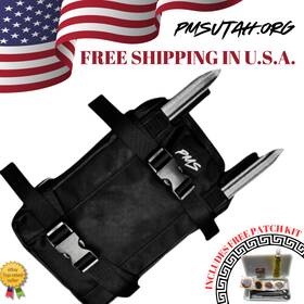 11002 Pmsutah Dirtbike Tool Bag Fender Pack Inner Tube Tire Repair 2 Spoons Bar Iron Patch Kit