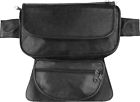 Sh599 Pockets Bag Leather " Large Motorcycle Tank Magnetic Zipper 14 8