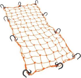 50309 Powertye Mfg. Orange Adjustable Cargo Net Plastic Hooks 15 Sold Individual