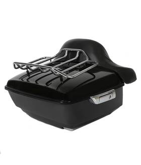 Mpdy1861 Premium Quality 14-26 Harley Davidson King Touring Road Glide Trunk Pack Backrest Mount Rack