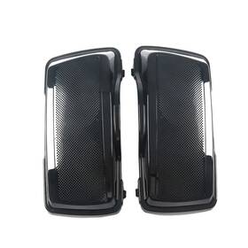 Wb-hl1584-099 Protek #pkyimo4.14 6x9 Inch Saddlebag Speaker Lids For Harley Electra Street Road Glide 1994-2013