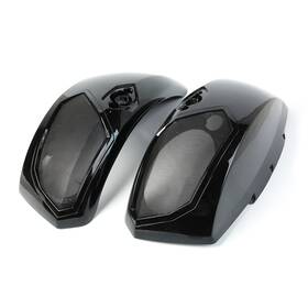 Wb-hl1584-139 Protek #pay-49 Vivid Black 6x9 Saddlebag Audio Speaker Lid For Victory Cross Country Road 11-15 Wb-hl1584-139 Protek #pay-49 Vivid Black 6x9 Saddlebag Audio Speaker Lid For Victory Cross Country Road 11-15