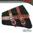 Prsblc0304 Sportster La Rosa Harley-davidson 2004-2016 Larosa Black Canvas Emboss Gator Trim Harley Left Saddle Bag Prsblc0304 Sportster La Rosa Harley-davidson 2004-2016 Larosa Black Canvas Emboss Gator Trim Harley Left Saddle Bag