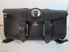 Pu40r Unbranded Genuine Leather Black Motorcycle Tool Bag American Made Usa