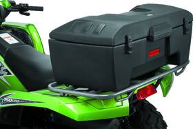 157301 Quadboss Atv Rear Storage Box - Durable Black Polypropylene For Powersports
