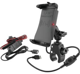 Ram-b-400-a-un14w-v7m Ram Mounts Quick-grip Waterproof Wireless Charger
