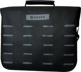 H59-103bk Ravek Molle Waterproof Zipperless Storage Bag - Black