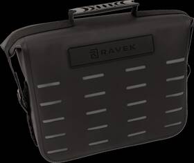 H59-104bk Ravek Molle Zipperless Bag - Waterproof Black