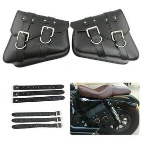 R2901525 Rdeluxi Pu Leather Luggage Tool Saddlebag Saddle Bags Motorcycle For Sportster 883 Dyna