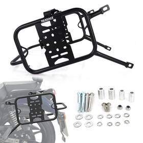 Xushwshb80-pp Rearace Motorcycle Saddlebag Support Racks Side Carrier Fit For Meteor 350 2021-2025