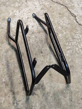 R-662 Reynolds R662 Black Saddle Bag Mounts 1979-85 Bmw R65 Twnshk Needs Luggage Rack