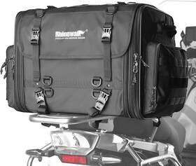 Ca-4060 Rhinowalk Motorcycle Tail Bag Expandable 60-80l Black