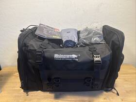 60l-80l Rhinowalk Mtr4080 Motorcycle Touring Seat Storage Bag - Xxl New