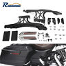 Ri90212005 One Touch Saddlebag Latch Lid Hardware Cover For Harley Touring
