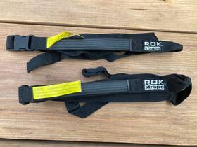 Rok-10040 Rok Straps Adjustable Tie Down 18 - 60 Inch X 1 Wide Black
