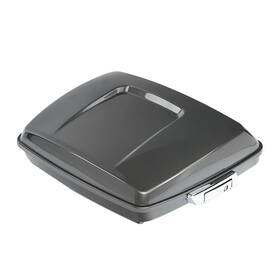 Tp3-cb-ig Rosehome #hunros Razor Pack Trunk Chopped For Harley Tour Pak Touring Industrial Gray 1993-2013