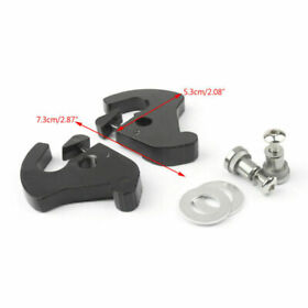 Rotary Latch Latches Kit With Locks For Harley Sissy Bar Luggage Rack Softail Yu