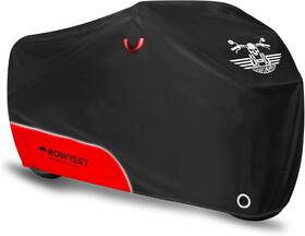 Z25010401 Rowyeet Motorcycle Cover Waterproof Heavy Duty Storage Bag 420d Red