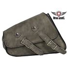 Sab4096-right-brn12 Usa Bikers Dream Apparel Distressed Brown Leather Swing Arm Bag