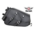 Sab4098 Dream Apparel Black Pvc Solo Swing Arm Bag Left Side
