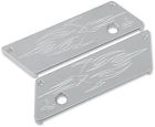 Lf-0011-c Saddlebag Lefty Chrome Covers Series Carl Latch Lf-0011- Designs - Brouhard