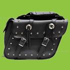 Hda13 Saddlebags " Pvc Concho Honda Pocket - Motorcycle 14 Studded