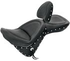 88n2js Saddlemen Harley Backrst Softail 84-99 Stud Seat Explorr Classic Drivr