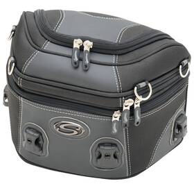 Ex000649 Saddlemen Ap700 Rear Black Motorcycle Rack Bag