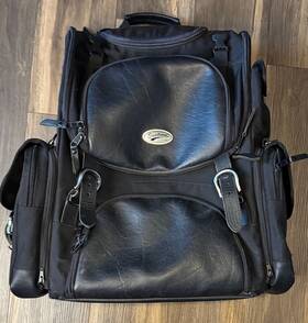Sr860725a Saddlemen Motorcycle Back Seat Sissy Bar Bag Harley/honda/indian