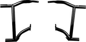 Sf80021 Santoro Fabworx Not Yo Daddys Saddlebag Guards Glossy Black #sf80021