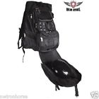 Sb82 Dealer Leather Motorcycle Backpack With Helmet Holder Pockets Even Holds