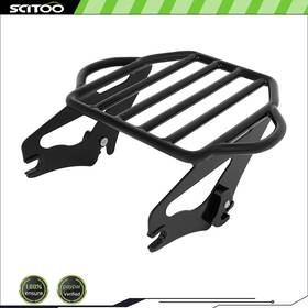 Sc17623it391tu Scitoo-autoparts For Harley Touring Cvo Road King 09-22 Detachable Two Up Tour Pak Luggage Rack