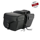 Sd1483-pv Dream Apparel Quick Release Motorcycle Saddlebag With Tie Down Ribbons